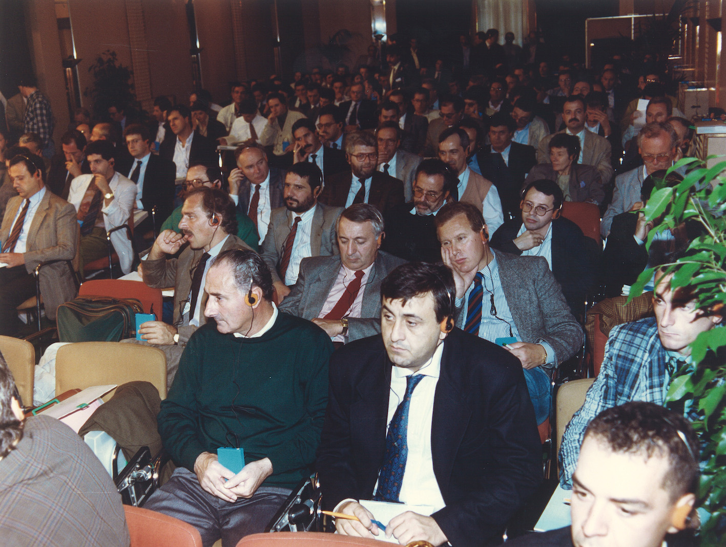 18 ottobre 1990 Roma Convegno nazionale Filca “Democrazia economica e partecipazione. Prime riflessioni su un progetto possibile” - Archivio fotografico Filca-Cisl nazionale_